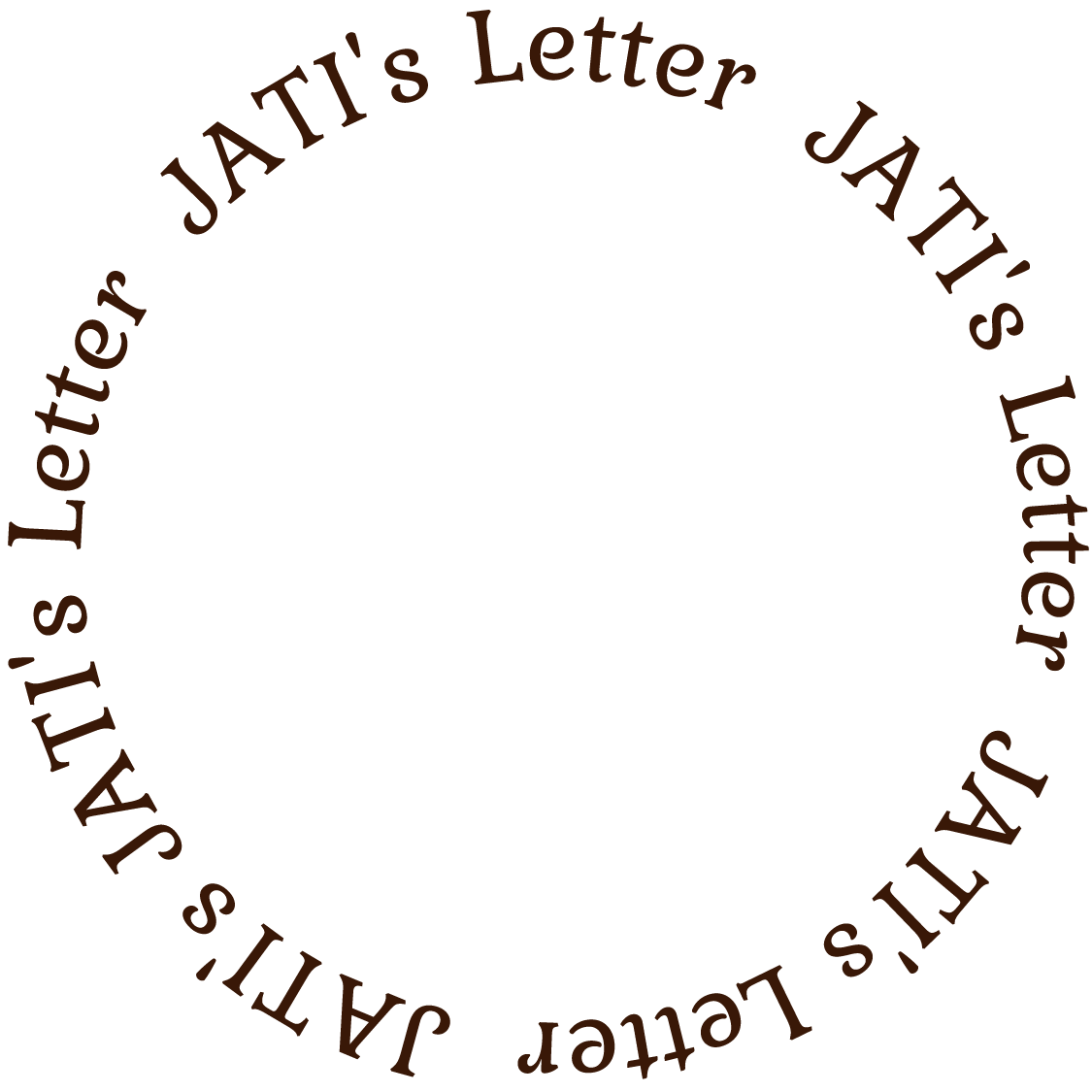 JATI's Letter